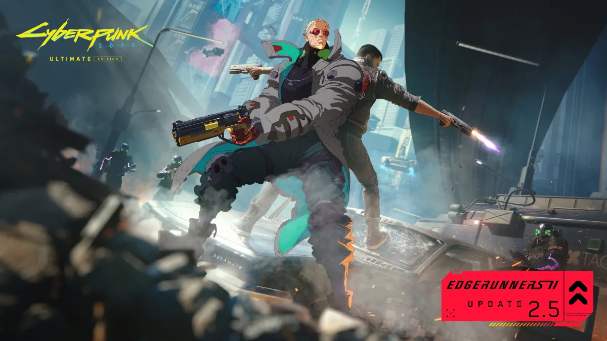 Cyberpunk 2077: Update 2.5 bringt Edgerunners 2-Crossover am 22. Oktober