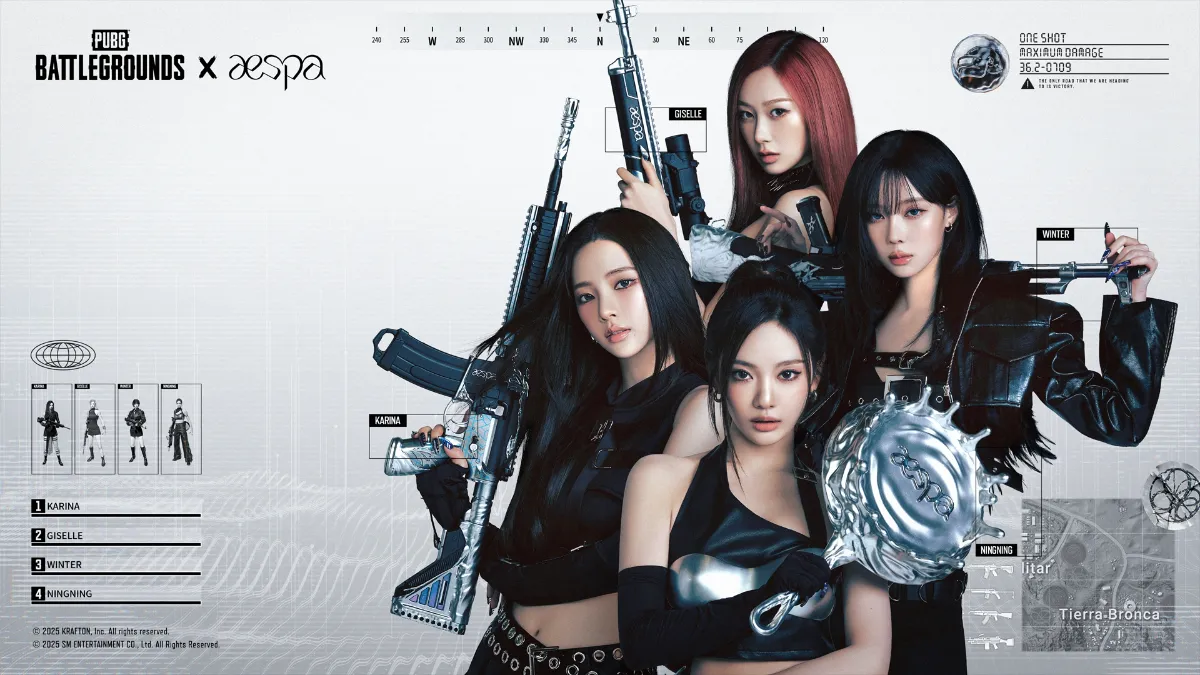 PUBG x aespa