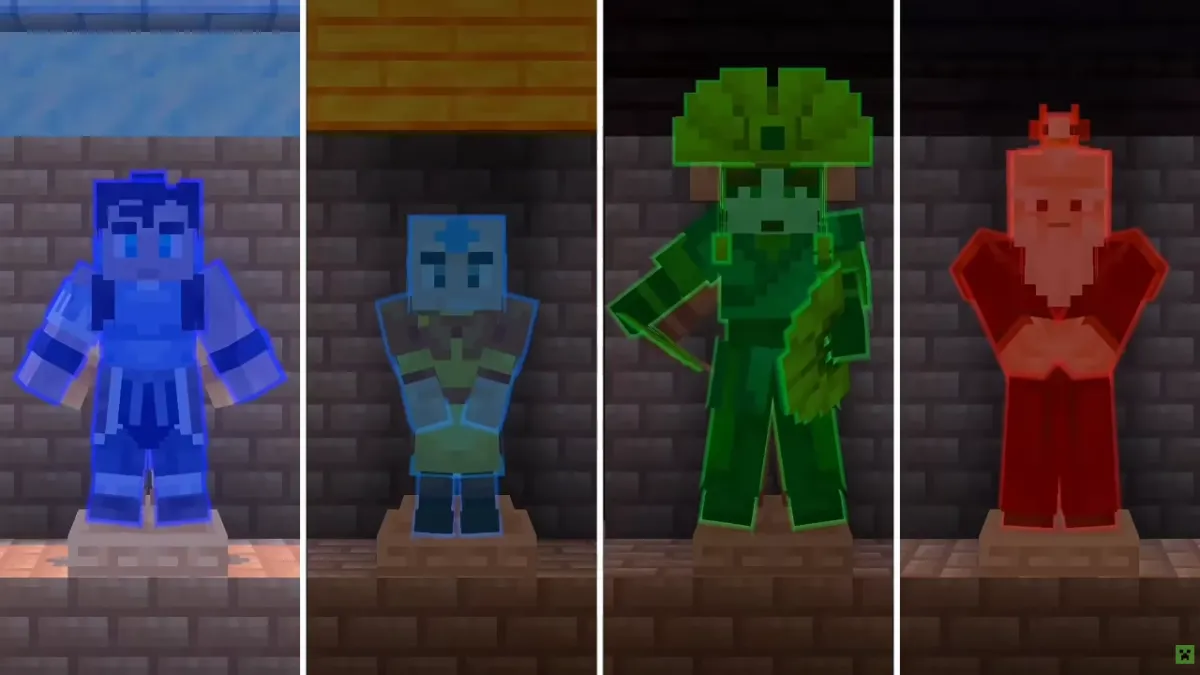 Minecraft Avatar Legends add-on: Four Elements